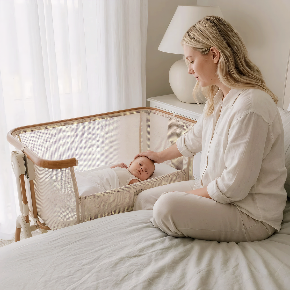Cocoon Breeze Bedside Bassinet – Safe Co-Sleeping From Day One