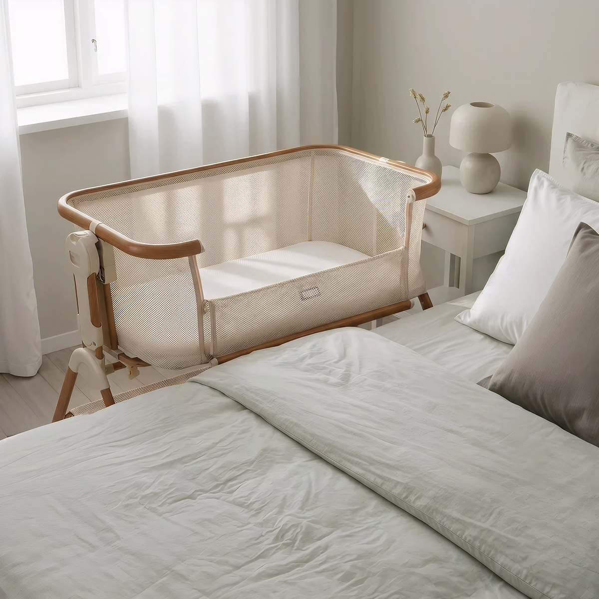 Cocoon Breeze Bedside Bassinet – Safe Co-Sleeping From Day One