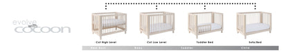 COCOON Allure Natural wash including an Australian made inner spring mattress