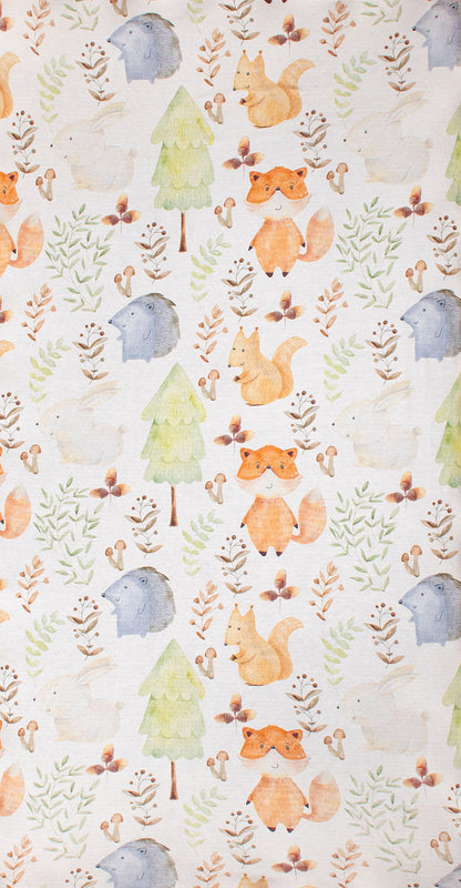 COCOON Fitted Cot Sheet – Forest Friends
