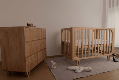 COCOON Vibe Sandstone including an Australian made Inner Spring mattress & Toddler bed rail