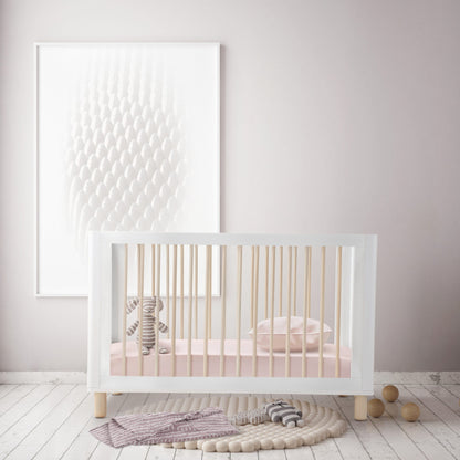COCOON Allure White/Natural wash including an Australian made inner spring mattress