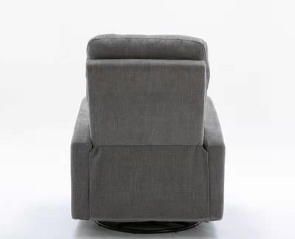 COCOON PLUSH Recliner Glider Chair - Dove Grey