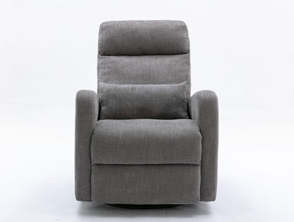 COCOON PLUSH Recliner Glider Chair - Dove Grey