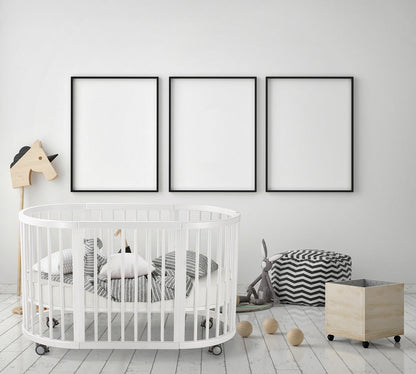 Lolli Furniture Sprout 4 in 1 Snow White beech wood Including the Australian made mattress set